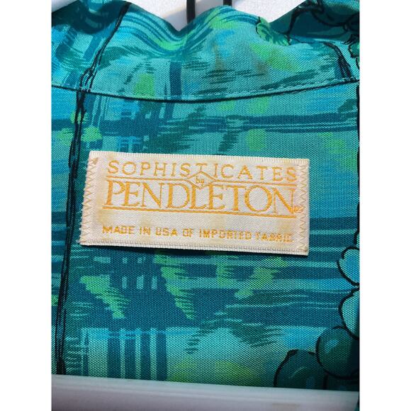 Vintage 80’s Pendleton Shirt Sophisticates Size 12 - Picture 4 of 6